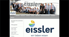 Desktop Screenshot of eissler-touristik.de